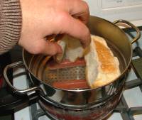 picture of pita cooking