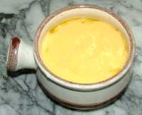 picture of 
assembled, uncooked eggs florentine
